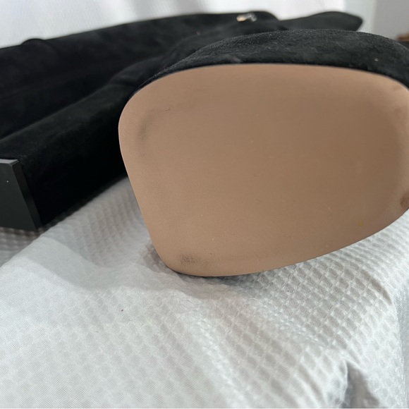 Paris Texas Black Suede Knee Length Boots Size 37 New Without Tags - Picture 12 of 12